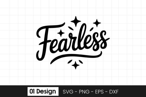 Be Fearless Motivational Inspirational Q