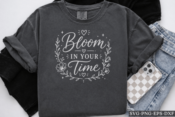 Bloom in Your Time SVG