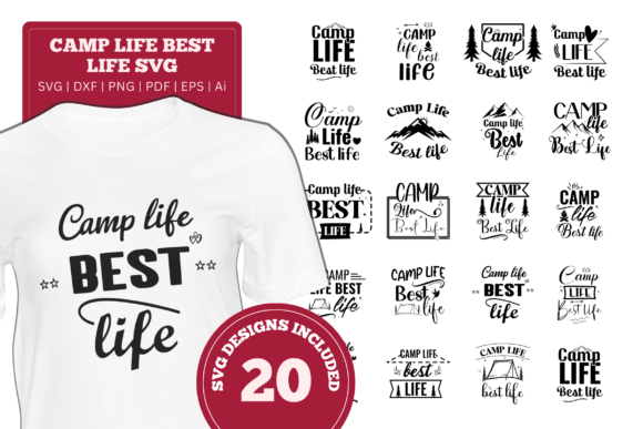 Camp Life Best Life SVG Bundle