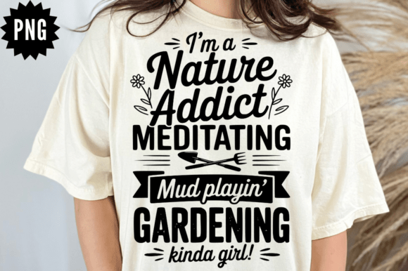 Meditating Gardening Girl SVG Design Review for Real Projects