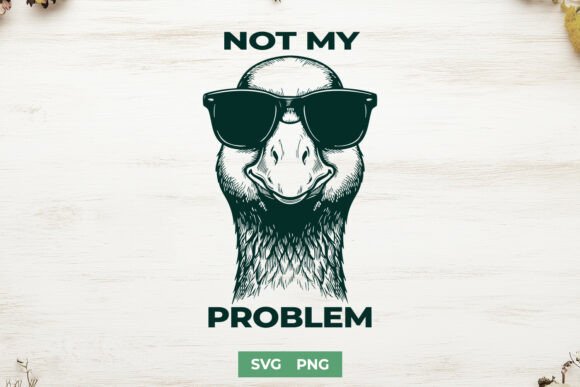 Not My Problem Goose SVG Review for Real Embroidery Projects