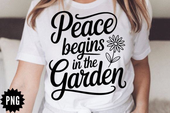 Peace Begins in the Garden SVG Design Review for Real Projects