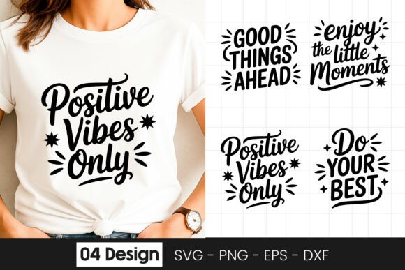 Positive Vibes Only Motivational Quote Embroidery Design Review