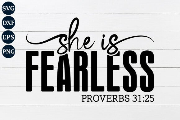 She is Fearless SVG PNG Review