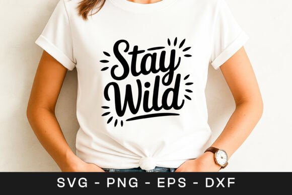 Stay Wild Inspirational Adventure Quote Embroidery Design Review