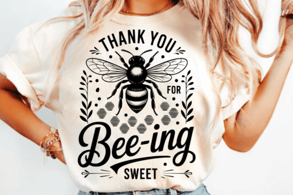 Thank You for Bee-ing Sweet SVG Design Review