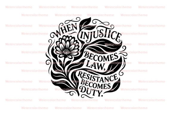 When Injustice Becomes Law SVG
